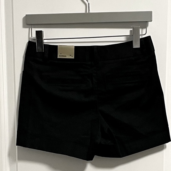 Black Express Editor Shorts Size 0 BNWT - Picture 3 of 6